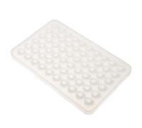 SAFIGLE Moule Silicone Epoxy DIY Cavités pour Gemmes Simulation Cristal Flexible Réutilisable pour Bijoux Artisanat