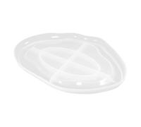 SAFIGLE Moule Silicone Plateau Irrégulier pour DIY Moule Résine Époxy Créatif Cloud Tray pour Fabrication Bijoux et Déco