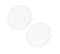 SAFIGLE Moules Réutilisables pour Masques Faciaux 2Pcs en Plastique Dur Outils DIY pour Soins Peau Palette de Fabrication de Masques à Domicile