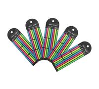 SAFIGLE Onglets Adhésifs Fluorescents pour Annotation 80 Pièces Ruban Surligneur Coloré pour Classement et Organisation Bureau Scolaire