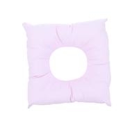 SAFIGLE Oreiller De Massage Visage Coussin Carré En Coton Rose Pour Spa Lit De Beauté Usage Professionnel Trou Confortable Pour Salon De Massage
