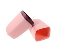 SAFIGLE Organisateur de Brosse à Dents Portable avec Étui et Gobelet de Voyage Accessoires pour Soin Déplacement Couleur Sakura