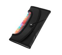 SAFIGLE Organiseur de Documents à Soufflet Compartiments Dossier Extensible Imperméable Trieur Coupon et Factures Rangement Bureau et Maison Noir