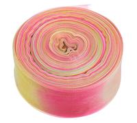 SAFIGLE Organza Chiffon Dégradé pour Décoration de Bouquet de Gâteaux Bows Faits Main