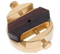 SAFIGLE Outil D'établi de Sculpture en Laiton Mécanisme de Pince de Précision et Structure Épurée, Serrage-joint Rotatif 360° pour Projets de Gravure et Cadre Éducatif