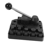 SAFIGLE Outil Professionnel pour Cintrer les Anneaux en Abs Noir, Prévention Déformation, Modèle 12-22mm, Fabrication de Bijoux Création de Bagues