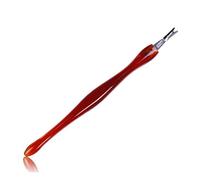 SAFIGLE Outils De Manucure 10pcs En Acier Inoxydable Coupe-cuticules Repousse-peaux Mortes Rouge Kit Professionnel Pour Soin Des Ongles Pour Usage Domestique Et