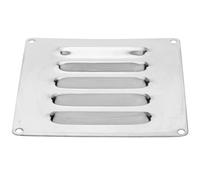 SAFIGLE Panneau de Ventilation en Acier Inoxydable pour Bateau et Yacht | Grille à Persiennes, Sortie D’air, Flux, Protège L’intérieur des Débris, Installation Facile