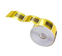 SAFIGLE Papiers Extension de Conseils Nail Art 500 Pièces Carré Autocollants Guide pour Ongles Gel UV Professionnels Débutants Manucure à Domicile