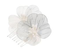 SAFIGLE Peigne à Cheveux Avec Pétales Exagérés Pour De Mariage Accessoire Élégant Pour Mariées Et Événements Spéciaux