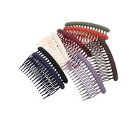 SAFIGLE Peigne à Cheveux Latéral 8 Pièces En Plastique Mat Pour Femmes Peignes Fins Colorés Accessoires De Coiffure Élégants Pour Mariages Et Fêtes