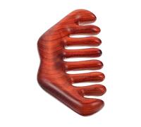 SAFIGLE Peigne En Bois De Santal Antistatique Moyen Pour Massage Du Cuir Chevelu Femme Usage Domestique Et Voyage