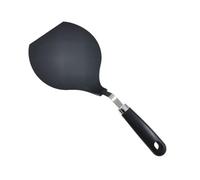 SAFIGLE Pelle à Pizza en Nylon Noir Résistante Chaleur Surface Antiadhésive, Ustensile Cuisine Solide Cuisson Service