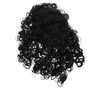 SAFIGLE Perruque Bouclée Afro Cheveux Synthétiques pour Femme Noire et Frisée Adaptée pour Quotidien ou Fêtes