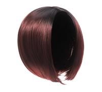 SAFIGLE Perruque Courte Pour Femme Accessoire De Cosplay Perruque Courte Au Carré Pour Femme Accessoire De Costume Pour Cosplay