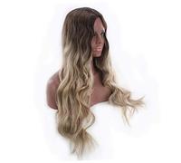 SAFIGLE Perruque Femme Bouclée Synthétique Perruque Cosplay Longue Style Moyen Avec Filet Coiffure Déguisement