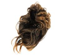 SAFIGLE Perruque Punk Rocker Homme Disco Noire Longue Costume Fête Halloween Cosplay Cheveux Maniables