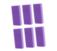 SAFIGLE Pierre à Frotter Pédicure En Pu Lot De 6, Outil Exfoliant Taille Moyenne Pour Hommes, Éliminateur De Peaux Mortes, Soin Des Pieds, Usage Domestique