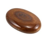SAFIGLE Pierre de Massage en Cristal de Quartz Naturel Pierre Précieuse pour Spa Massage Chaud Relaxation Accessoires de Conception Ergonomique Énergétique