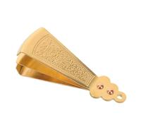 SAFIGLE Pince à Épiler en Cuivre Doré Vintage - Pince de Précision à Pointe Fine pour Sourcils et Poils du Visage - Outil Manuel pour Épilation des Poils Incarnés et Échardes - Accessoire