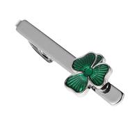 SAFIGLE Pince à Shamrock Pour Accessoire Élégant Pour Banquets Et De Saint-patrick Clip De Necktie Décoratif Pour Costumes