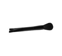 SAFIGLE Pinceau de Maquillage Contour du Nez Noir à Double Embout, Nylon et Plastique, Application Multifonctionnelle pour Femmes, Maquillage Précis et Naturel