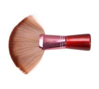 SAFIGLE Pinceau De Maquillage Multifonction Éventail Nylon Pour Fond Teint Blush Et Poudre Visage Manche Alliage Avec Cristaux Acrylique Outil Professionnel Pour Floutage Et Application Co