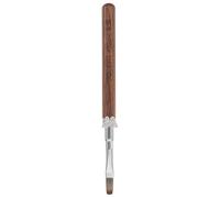 SAFIGLE Pinceau Long Oval pour Gel de Construction Outil de Manucure Pratique avec Poignée Bois pour Art des Ongles