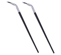SAFIGLE Pinceau pour Cils Inférieurs Lot de 2 Pcs Éventail Courbé Pratique Maquillage pour Fille Accessoire Voyage