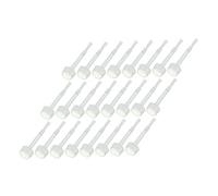 SAFIGLE Pinceaux à Vernis à Ongles Ronds Longs 200 Pièces Doux pour Gel et Huile Outil de Manucure Professionnel Usage Personnel Remplacement