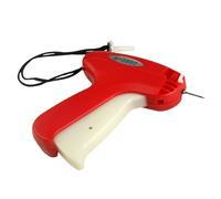 SAFIGLE Pistolet à Étiqueter Vêtements Rouge avec Aiguilles Fines Applicateur Étiquettes Prix Pratique pour Marquage Textile Outil Attache Étiquette Facile à Utiliser pour Vêtements Sacs