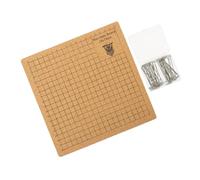 SAFIGLE Planche Macramé Liège avec Grille pour Nouage de Corde et Bracelets Tissés Portable et Réutilisable Kit Débutant avec Épingles pour Projets de Tissage