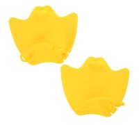 SAFIGLE Plaquettes de Natation 1 Paire en Silicone, Demi-Paume Réglable
