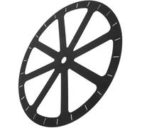 SAFIGLE Plateau Tournant Plastique 12 Pouces Socle de Plateau Tournant Rond Robuste Base Pivotante pour Présentoir Miroir d'Affichage Rotatif Usage Professionnel