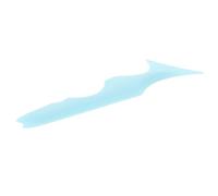 SAFIGLE Pochoir Eyeliner Réutilisable en Silicone Bleu Multi-angles pour Débutants Maquillage des Yeux Précis et Application de Rouge à Lèvres Aide à L’estompage