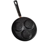 SAFIGLE Poêle à Pancakes Ronde Antiadhésive pour Induction Mini Poêle Multifonction à Œufs avec Poignée Anti-brûlure Facile à Nettoyer et Cuisson Pratique pour Déjeuner