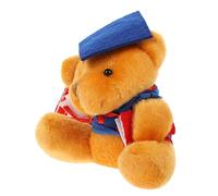 SAFIGLE Porte-clé Ours Docteur Peluche Pendentif Charme Original pour Étudiants Diplômés Décor De Pratique Et Légère Accessoire Multi-Usage Doux