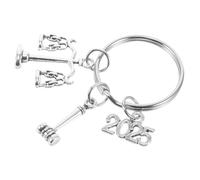 SAFIGLE Porte-clés Avocat Métal avec Balance Justice et Marteau Autorité et Sagesse Accessoire pour Juges et Étudiants Droit Décoration Pendentif pour Sac et de Diplôme