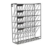 SAFIGLE Porte-Documents Mural Suspendu Organiseur De Dossiers Vertical Trieur De Courrier pour Bureau Ou École Et Fournitures