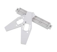 SAFIGLE Porte-Papier en Plastique Blanc pour Imprimante D’étiquettes Thermique, Accessoire Compatible Pièces Détachées pour Imprimantes de Codes-Barres, Broche et Rouleau de Papier