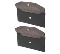 SAFIGLE Portefeuille Enveloppe Femme en Cuir PU Lot de 2 Porte- Solide et Élégant pour L'Organisation des Finances Compact et Pratique Déplacements