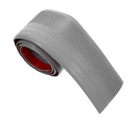 SAFIGLE Protecteur Angle Antidérapant pour Nez de Marche Escalier Bande de Finition Auto-adhésive Protection Robuste Chocs et Glissements Bordure Escalier Intérieure Grise