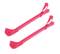 SAFIGLE Protège-Lames 1 Paire Patins à Glace Rose pour PVC Synthétique Protection Solide Évite de Percer Les Paquet de Chaussures Pratique à Transporter pour Hockey