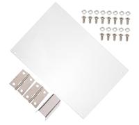 SAFIGLE PVC Door Panel For Commercial Popcorn Machine PVC Baffle Replacement For Popcorn Maker Door Lightweight And Easy To Install Accessory