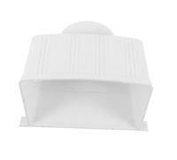 SAFIGLE PVC Gouttière Carrée pour Descente Eau Dérivateur de Pluie Élégant pour Villas et Abris Accessoire de Collecte Eau Pluviale Système de Récupération des Eaux de Pluie