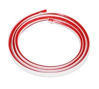 SAFIGLE PVC Moulure Angle Autocollante Flexible Bande de Finition Murale Imperméable PVC Bordure de Plafond et Coin Ruban Décoratif Sans Résidu Blanc Crème