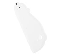 SAFIGLE Raclette en Silicone Blanche pour Lavabo et Comptoir Petit Grattoir D’Évier Multi-Usages Nettoyant pour Salle de Bain et Miroir Outil Compact et Respectueux des Surfaces