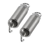 SAFIGLE Ressorts de Pédale de Grosse Caisse en Acier Inoxydable 2 Pièces Ressorts de Tension Robustes Compatibles pour Batterie Remplacement Facile pour Percussion et Concert