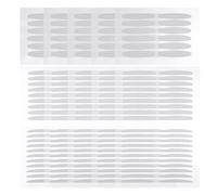 SAFIGLE Ruban Adhésif pour Paupières Double Face Invisible 30 Feuilles Assorties Adhérence Optimale Forme Arrondie Confortable Bande Adhésive pour Double Paupière Naturelle Usage