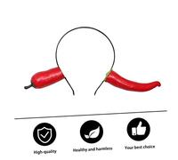 SAFIGLE Serrage-tête De Fête Mousse Piment Rouge Accrocheur Pour Adultes Costume Carnaval Cosplay